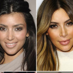 Kim Kardashian before and after from Hollywoodlife.com